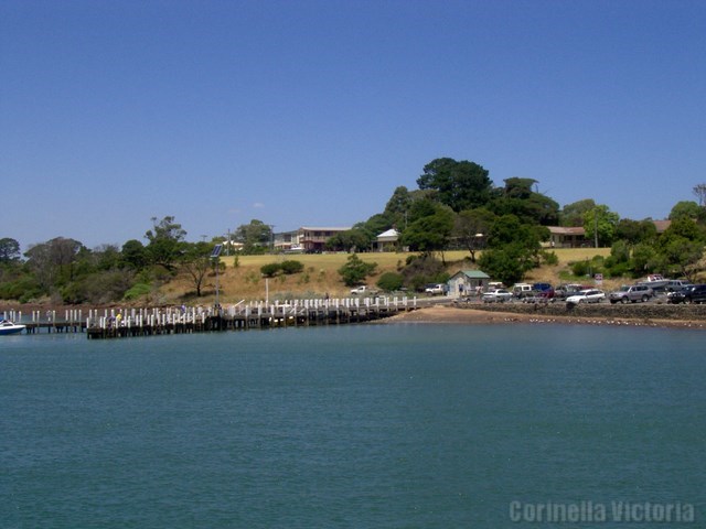 Looking Toward The Boat Launching Ramp At Corinella Victoria