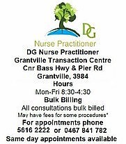 D G Nurse Practitioner Grantville Vic