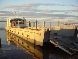 Ferry Vehicle Barge at Corinella Victoria